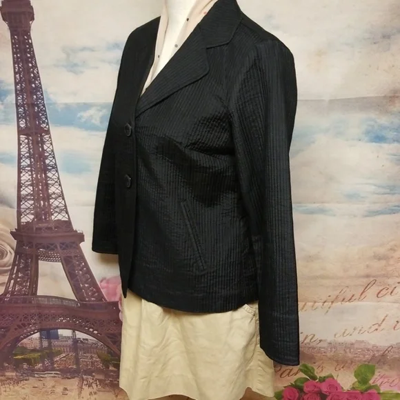 Coldwater creek Black Jacket - Picture 4 of 7